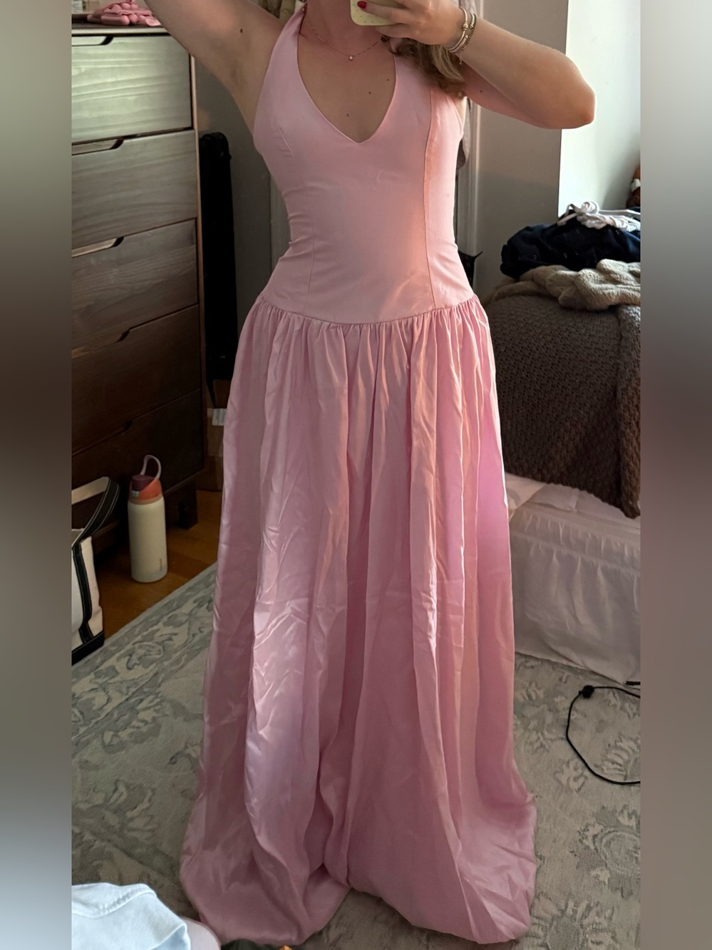 Show Me Your MuMu Pink Maxi Dress